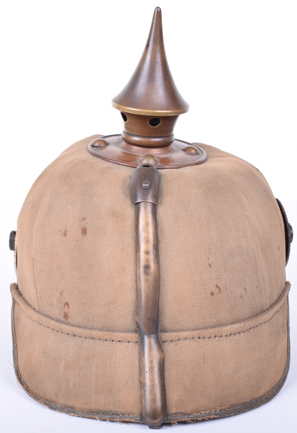 Saxon Reserve Enlisted Mans Ersatz Pickelhaube - Image 4 of 12