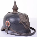 Scarce Prussian Enlisted Mans Ersatz Pickelhaube