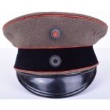 Prussian Technical Officers Visor Cap