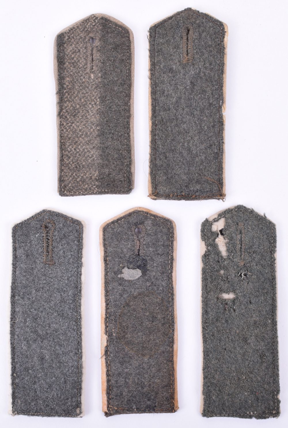 5x M.15 Single Field Grey Tunic Shoulder Boards - Image 2 of 2