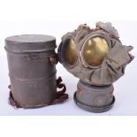 1916 Pattern Imperial German Gas Mask in Original Carrying Tin