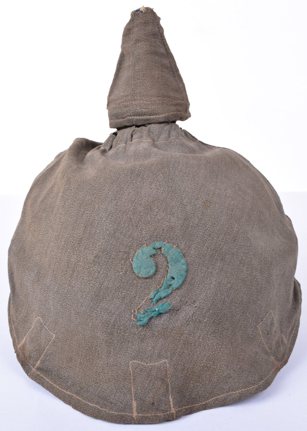 Bavarian 2nd Infantry Regiment Other Ranks Pickelhaube Complete with Original Trench Cover - Image 3 of 26