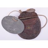 German Soldiers Identity Disc in Carry Pouch