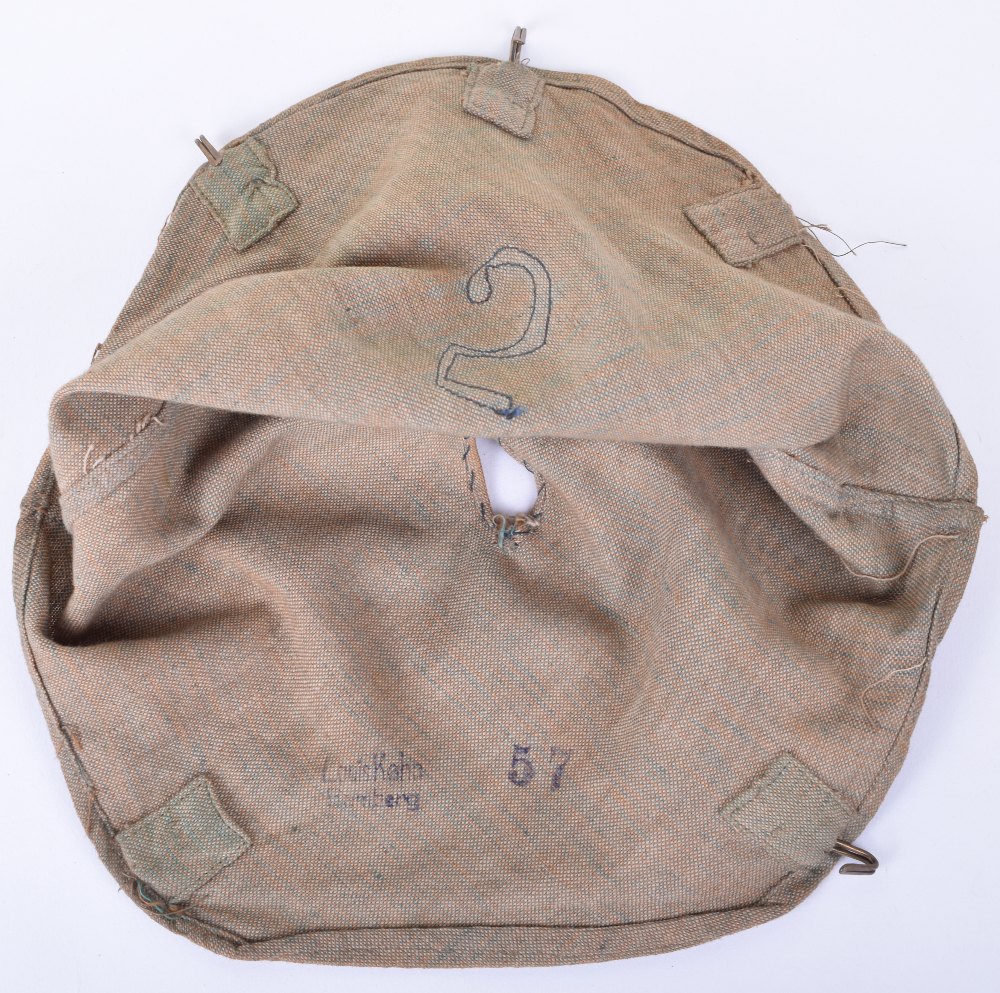 Bavarian Other Ranks Ersatz Felt Pickelhaube with Original Trench Cover - Image 21 of 26