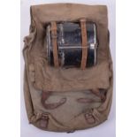 WW1 German Soldiers Tornister (Backpack) With Mess Tin Set