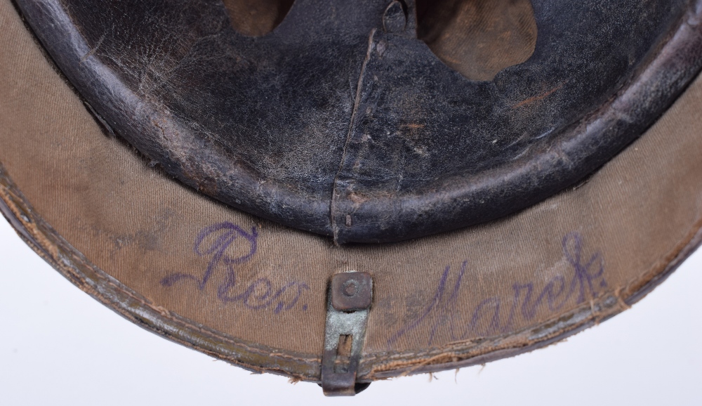 Saxon Reserve Enlisted Mans Ersatz Pickelhaube - Image 10 of 12