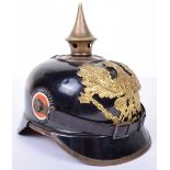 Prussian Ersatz Enlisted Mans Tin Pickelhaube