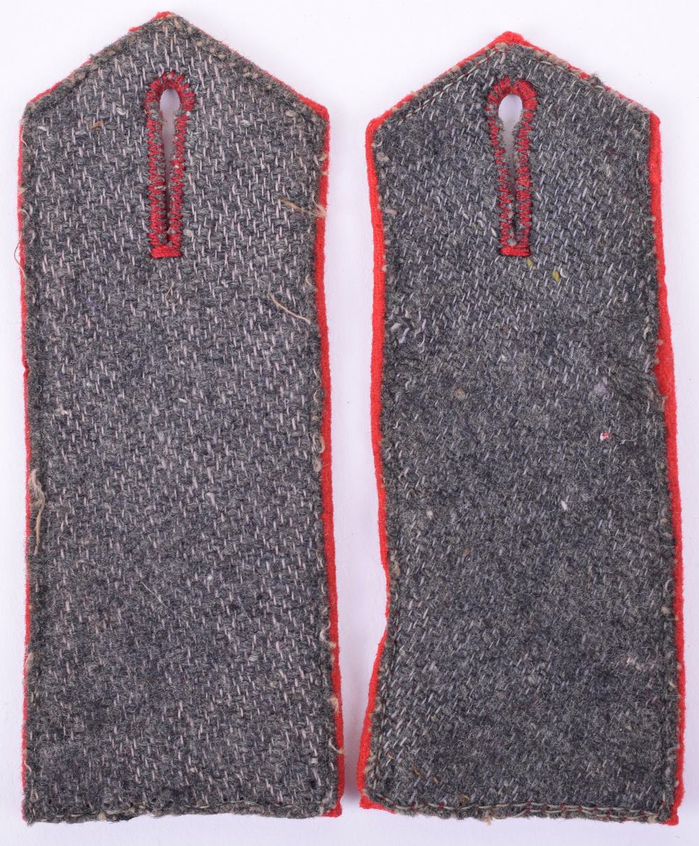 Matched Pair of Field Artillery Regiment 594 Field Grey Tunic Shoulder Boards - Image 2 of 2