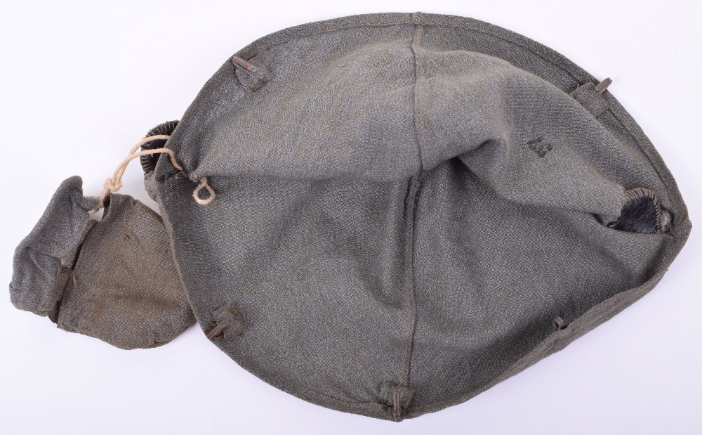 1915 Artillery Enlisted Mans Two-Piece Pickelhaube Helmet Cover - Image 4 of 6