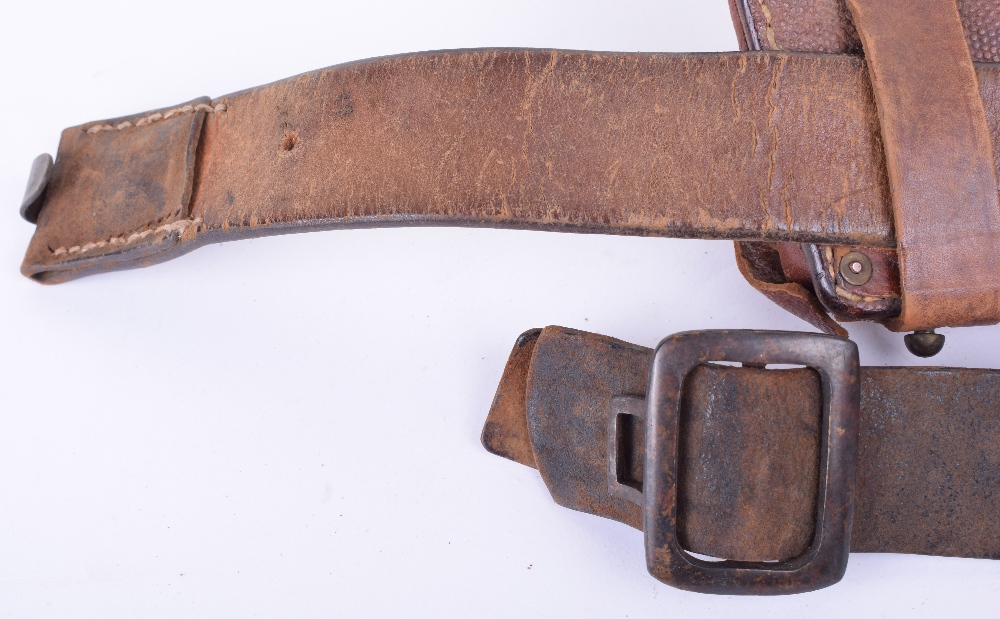 WW1 German Cavalry Belt and Ammunition Pouches - Image 2 of 2