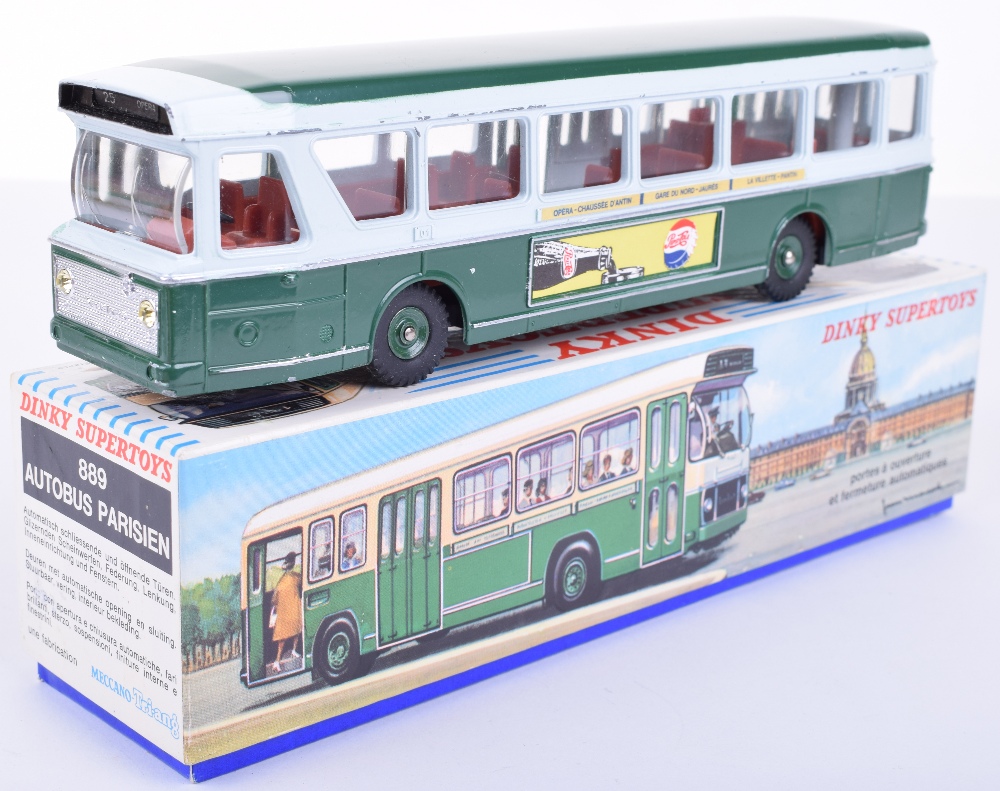 AUTOBUS BERLIETPCM RATP DINKY SUPERTOYS REF 889 MADE IN FRANCE EUR 88