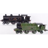 Hornby 0 gauge two clockwork tank engines