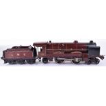 Hornby 0 gauge No.3C electric 4-4-2 ‘Royal Scot’ locomotive and tender