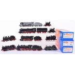 Roco thirteen HO gauge locomotives