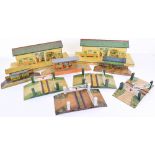 Hornby 0 gauge track side buildings and accessories,
