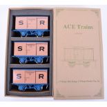 Ace Trains London 0 gauge Set 13 S.R. Refrigerator Vans