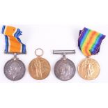 2x WW1 British Medal Pairs Awarded to Members of the Royal Air Force