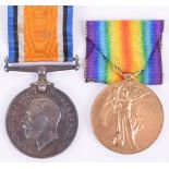 Great War British Officers Medal Pair