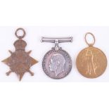 WW1 Royal Engineers 1914-15 Star Medal Trio