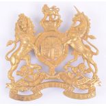 Victorian Royal Army Medical Corps Officers Helmet Plate