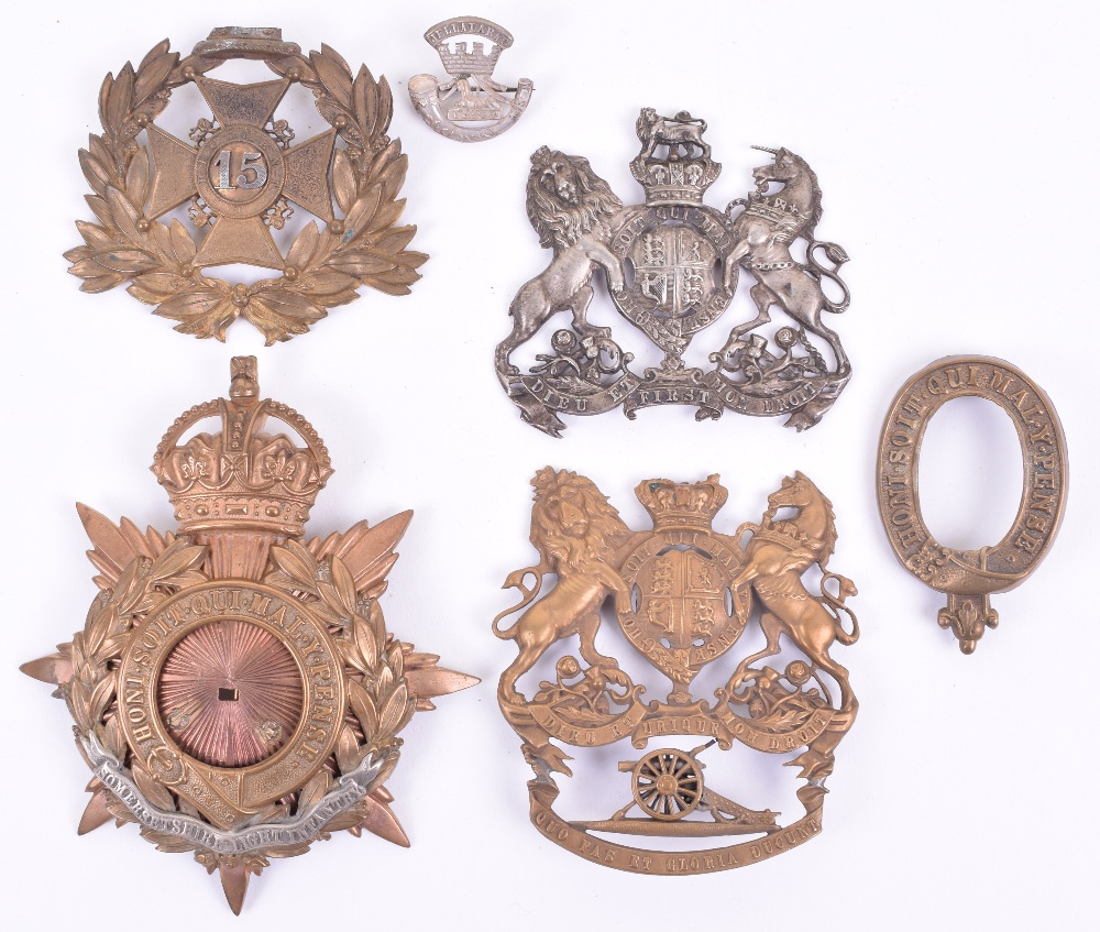 British Helmet Plate Spares and Defective Plates