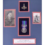 Elizabeth II General Service Medal 1918-62 for Canal Zone Awarded to a Private in the Green Howards