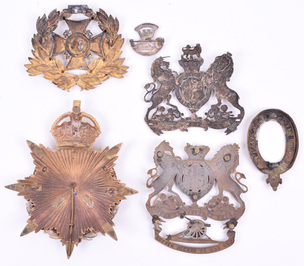 British Helmet Plate Spares and Defective Plates - Image 2 of 2