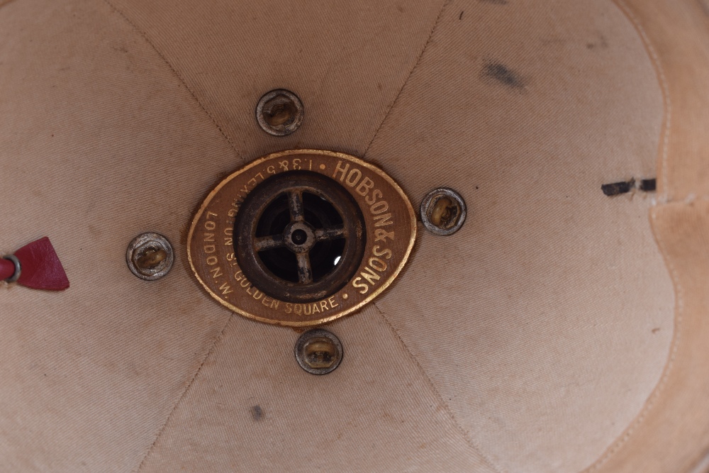 Victorian 3rd Volunteer Battalion Bedfordshire Regiment Officers Home Service Helmet - Image 8 of 8