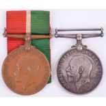 Great War Mercantile Marine Medal Pair