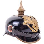 Prussian Enlisted Mans Tin Pickelhaube