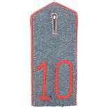 Jager Battalion No.10 Shoulder Board