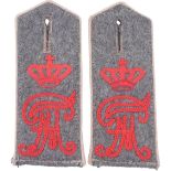 Prussian Grenadier Regiment 89 Enlisted Mans Shoulder Boards