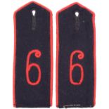 No.6 Engineer Battalion Shoulder Boards