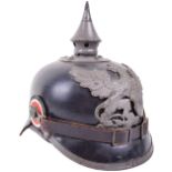 Baden Infantry Enlisted Mans Pickelhaube