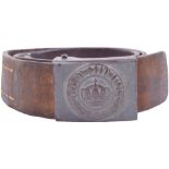 Prussian Enlisted Mans Belt and Buckle