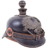 Prussian 10th Field Artillery Regiment Enlisted Mans Pickelhaube