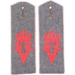 Prussian Fusilier Regiment 34 (Pomeranian) Shoulder Boards