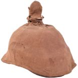 Prussian Field Artillery NCO’s Pickelhaube and Field Cover