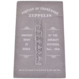 Portion of Zeppelin on Display Card