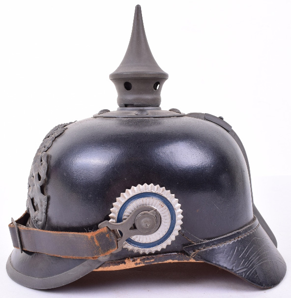 Bavarian Infantry Enlisted Mans Pickelhaube - Image 7 of 12