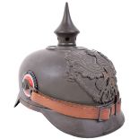 Prussian Enlisted Mans Ersatz Pickelhaube