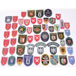 MIXED LOT OF GERMAN MILITARY AND POLICE BADGES