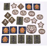 BRITISH ARMY CLOTH BADGES