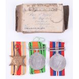 Boxed WW2 Campaign Medal Group