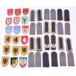 GERMAN BADGES AND SHOULDER BOARDS