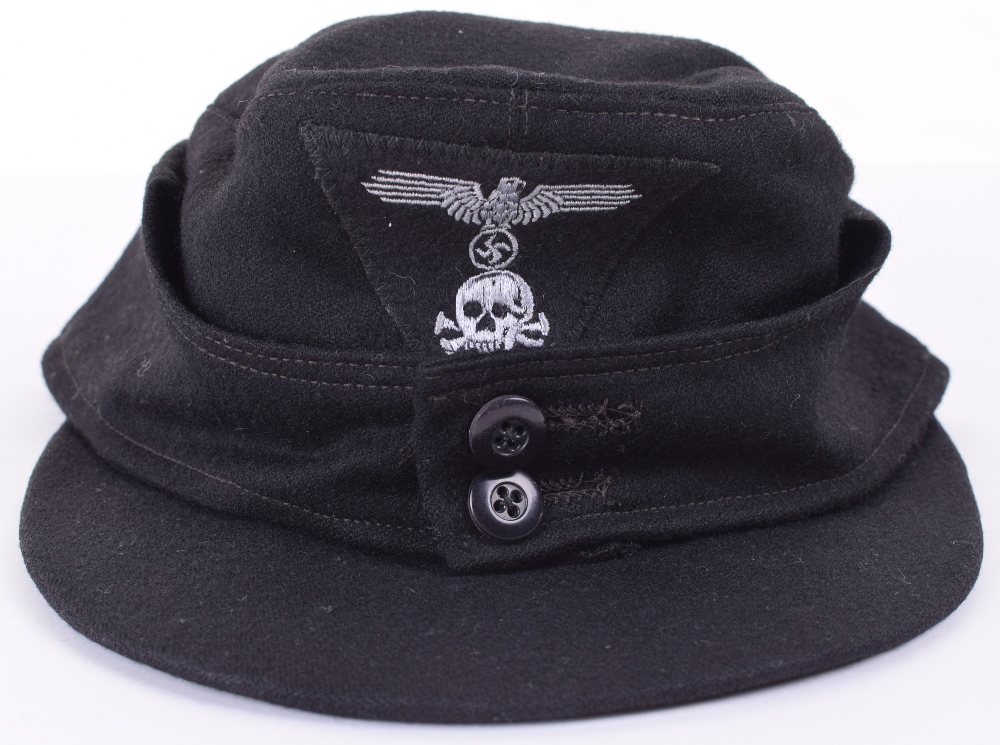 Waffen-SS Panzer Troops M-43 Field Cap - Image 2 of 7