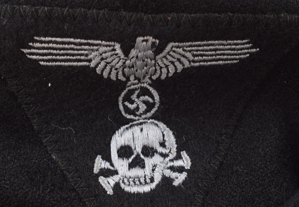 Waffen-SS Panzer Troops M-43 Field Cap - Image 3 of 7