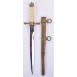 Imperial German Naval Officers Dress Dagger