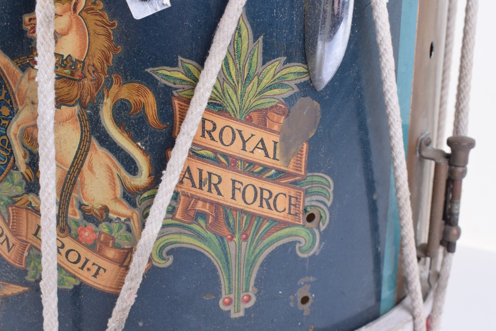 George VI Royal Air Force Band Ceremonial Side Drum - Image 3 of 7