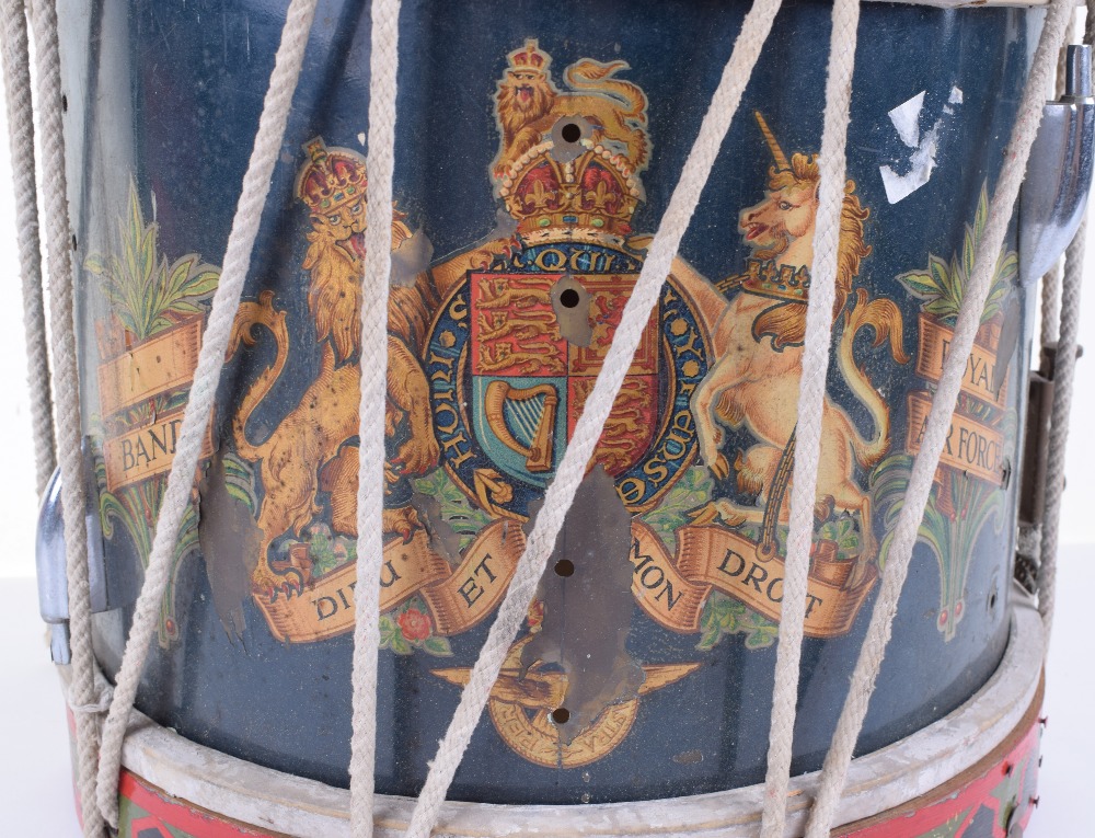 George VI Royal Air Force Band Ceremonial Side Drum - Image 2 of 7